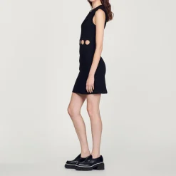 Sale Short Openwork Dress Women Dresses