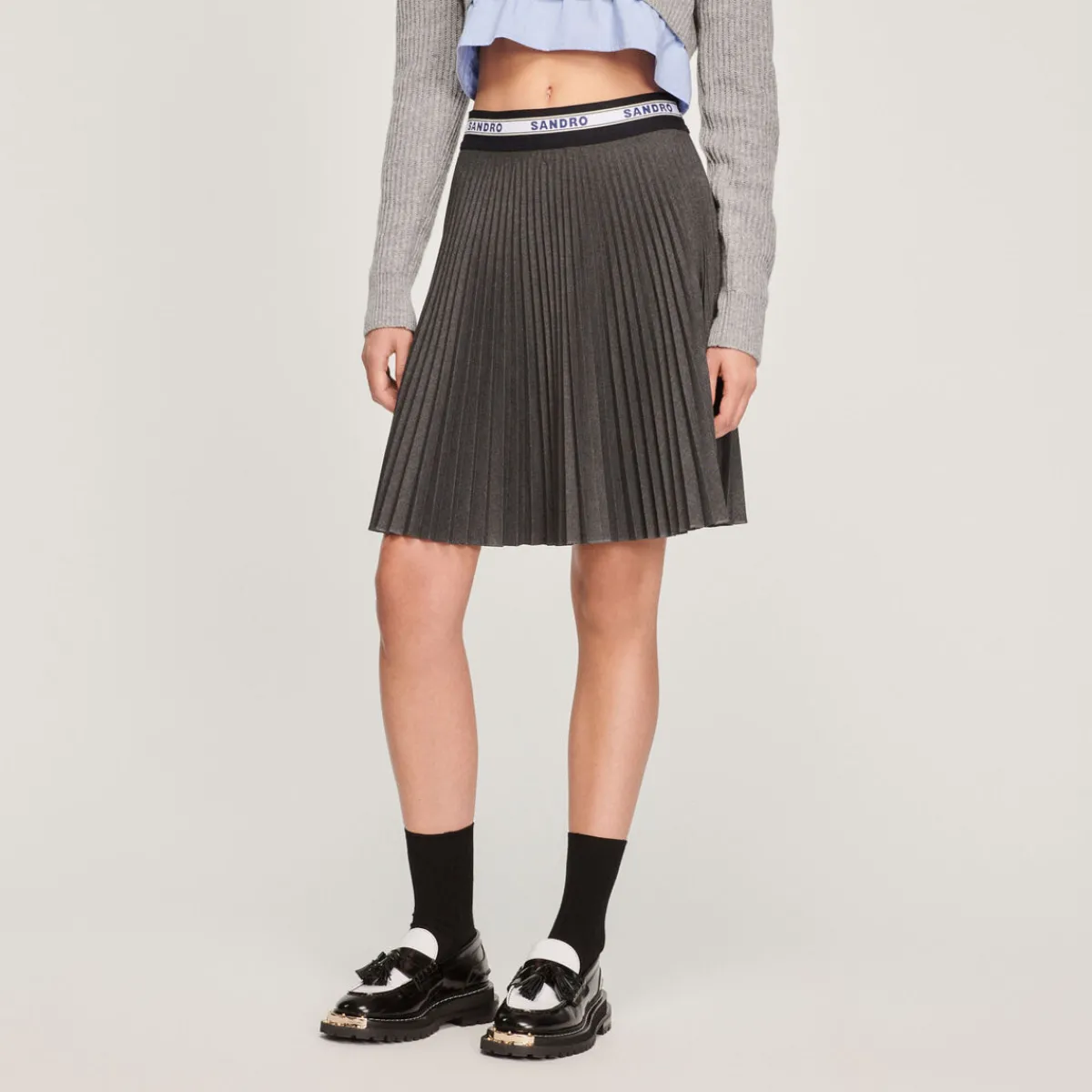 Cheap Short Pleated Skirt Women Skirts
