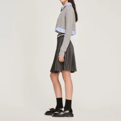 Cheap Short Pleated Skirt Women Skirts