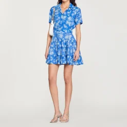 Clearance Short Printed Dress Women Dresses
