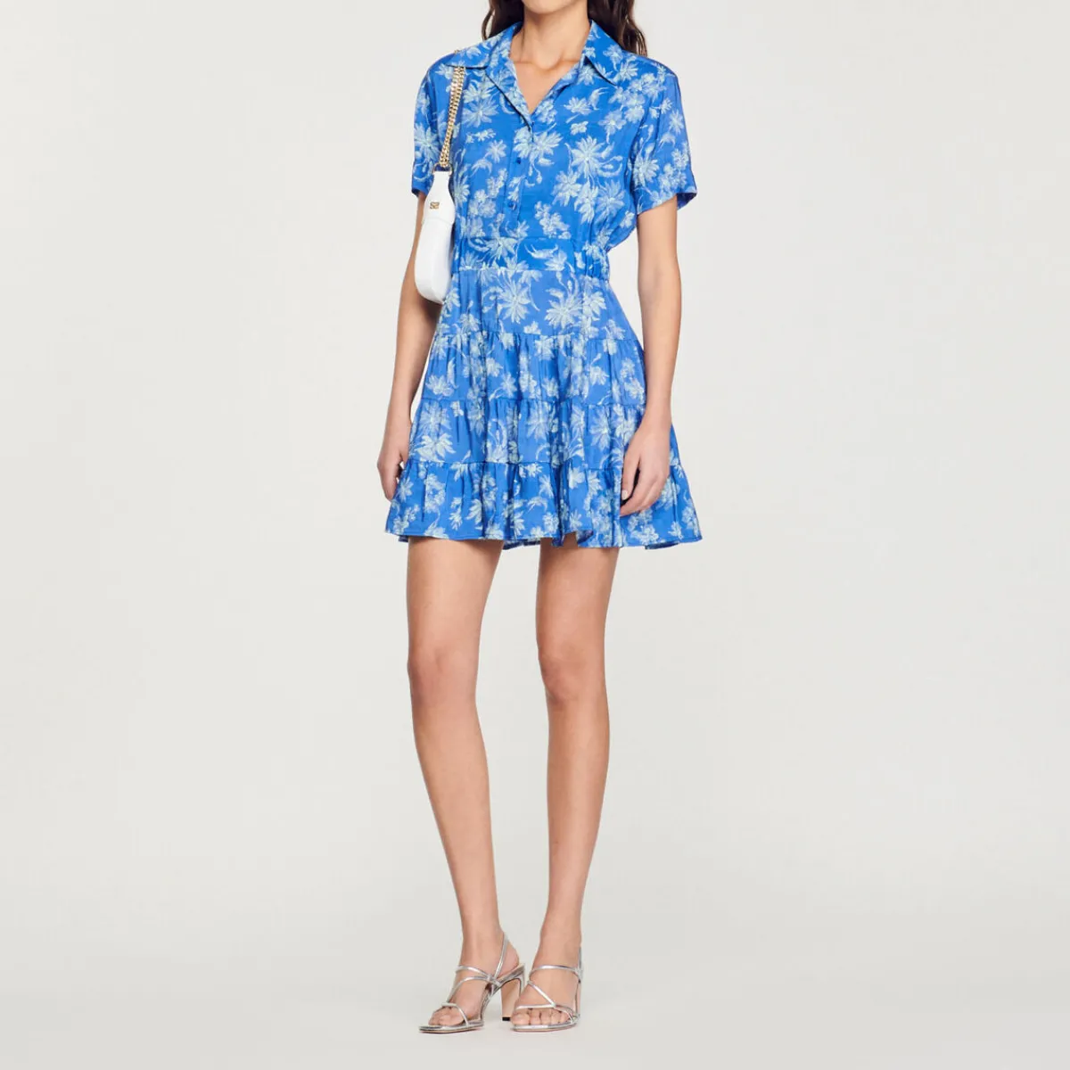 Clearance Short Printed Dress Women Dresses