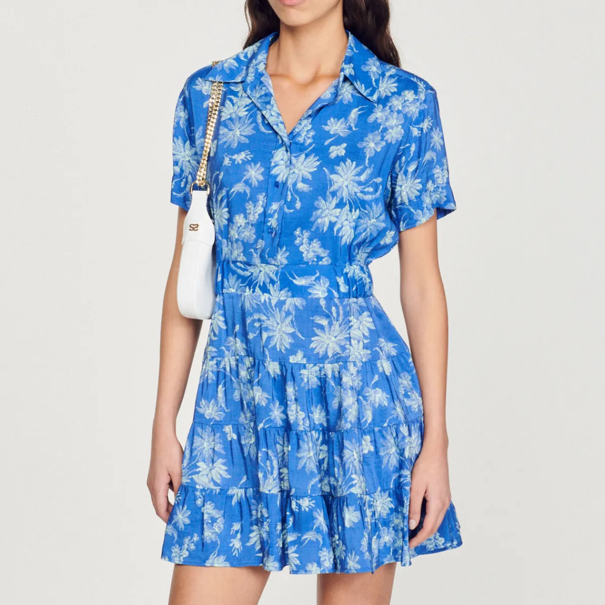 Clearance Short Printed Dress Women Dresses