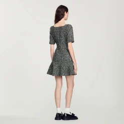 Shop Short Tweed Dress Women Dresses