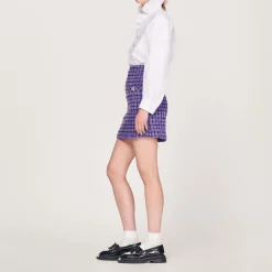 Flash Sale Short Tweed Skirt Women Matching Sets