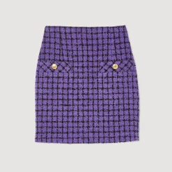 Flash Sale Short Tweed Skirt Women Matching Sets