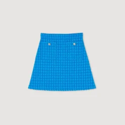 Discount Short Tweed Skirt Women Matching Sets
