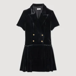 Best Sale Short Velvet Dress Women Dresses