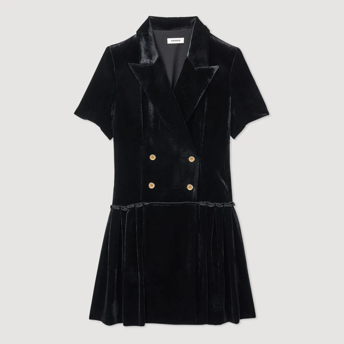Best Sale Short Velvet Dress Women Dresses