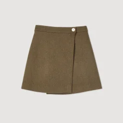 Store Short Wraparound Skirt Women Skirts
