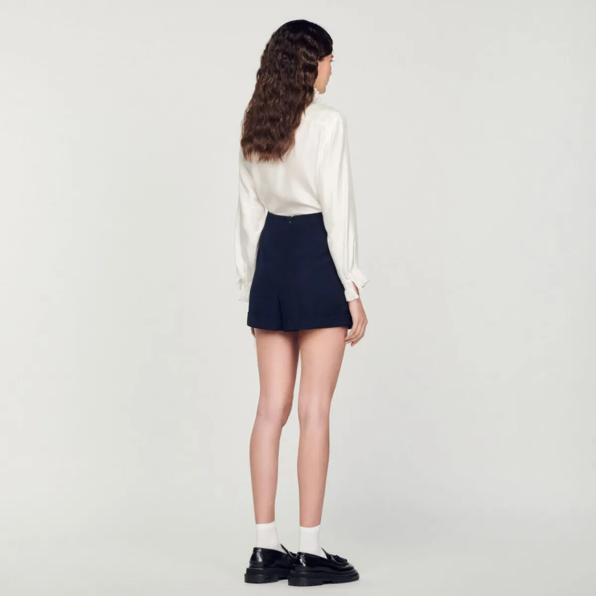 Flash Sale Shorts With Turn-Ups Women Matching Sets
