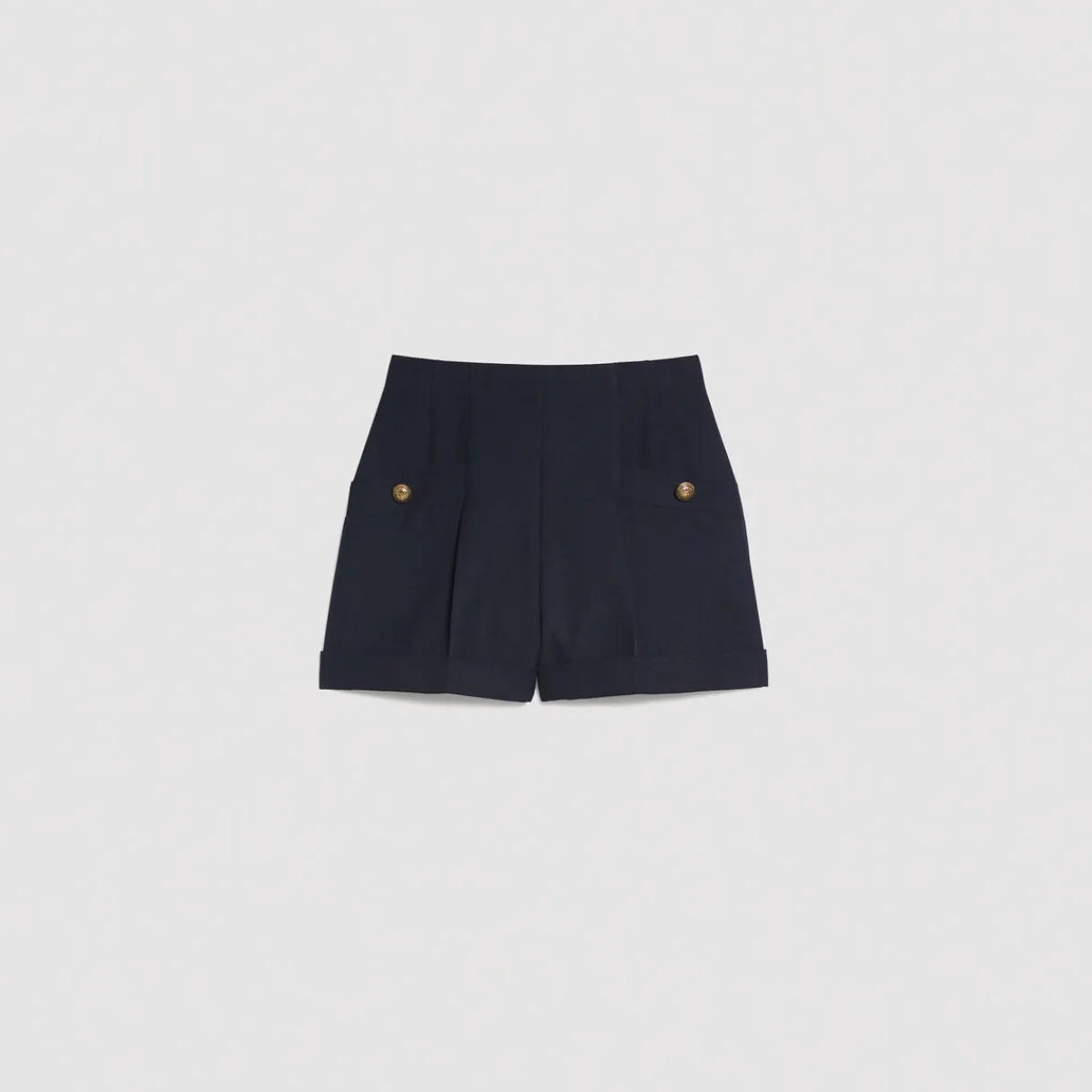 Flash Sale Shorts With Turn-Ups Women Matching Sets