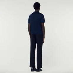 Cheap Short-Sleeve Knitted Polo Shirt Men T-Shirts & Polos