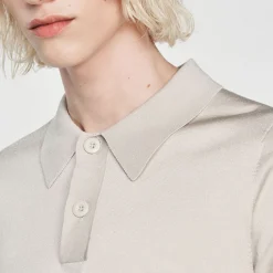 Outlet Short-Sleeve Knitted Polo Shirt Men T-Shirts & Polos