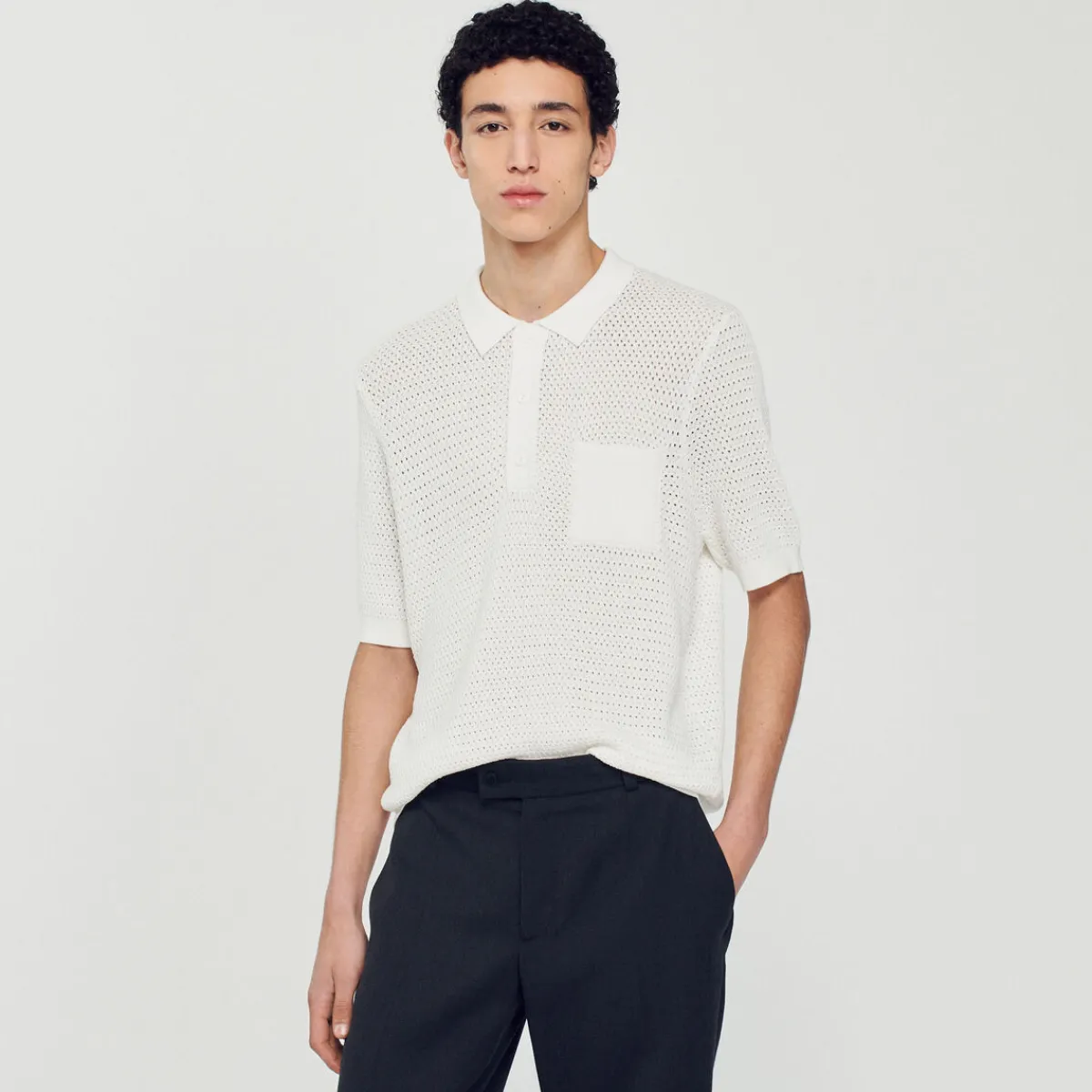 Cheap Short-Sleeved Polo Sweater Men T-Shirts & Polos