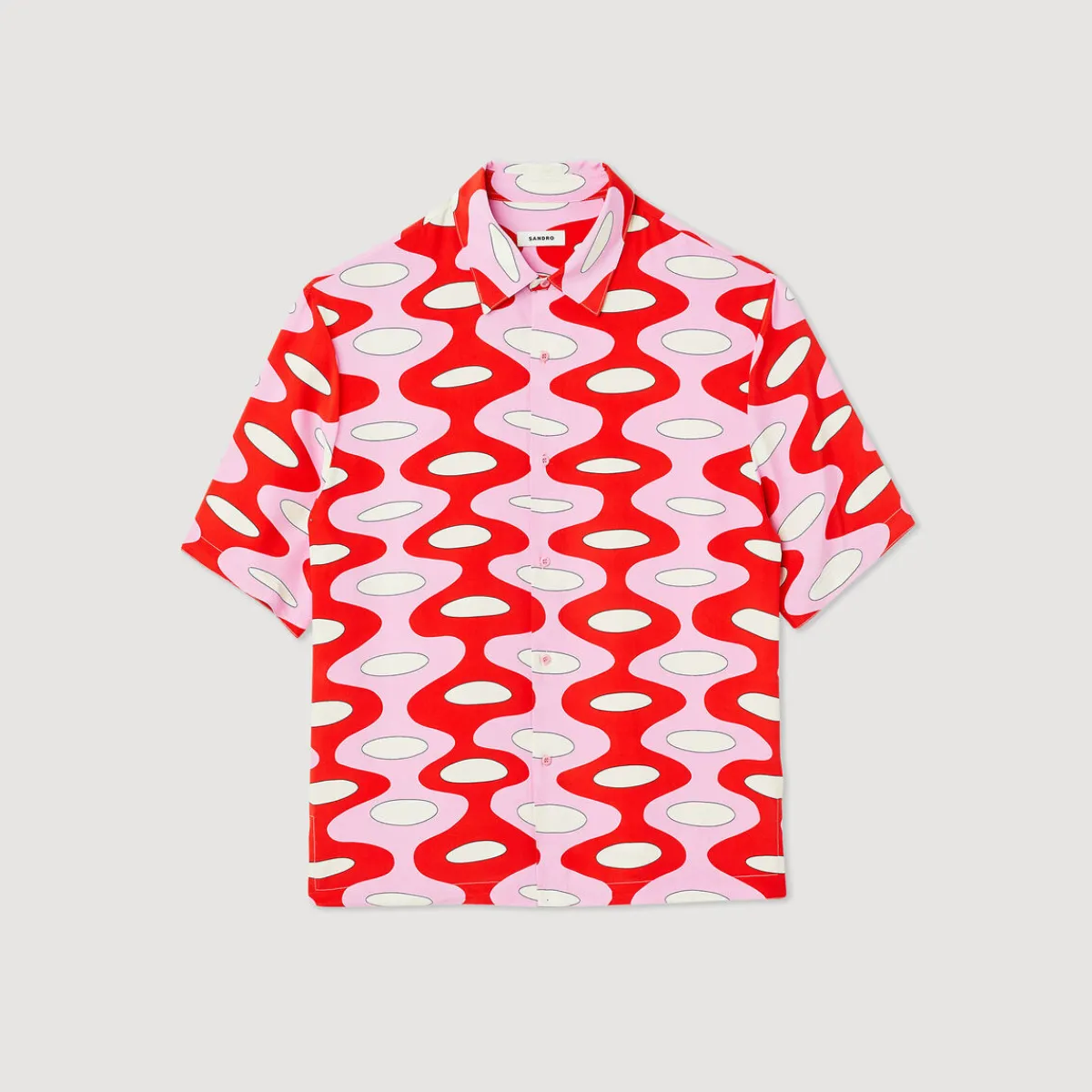 Store Short-Sleeved Printed Shirt Men Shirts
