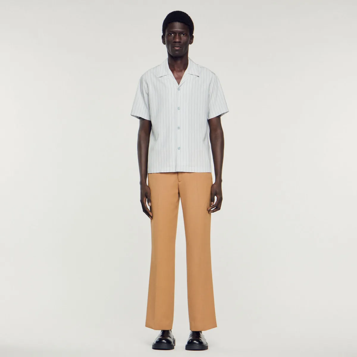 Online Short-Sleeved Shirt Men Shirts