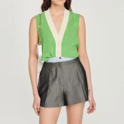 Clearance Sleeveless Cardigan Women Sweaters & Cardigans