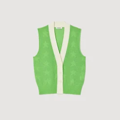 Clearance Sleeveless Cardigan Women Sweaters & Cardigans