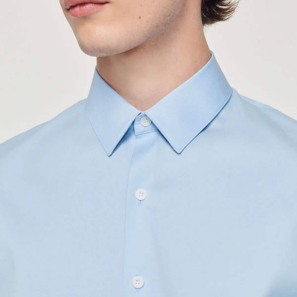 Clearance Slim-Fit Classic Shirt Men Shirts