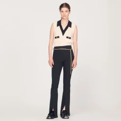 Outlet Slit-Hem Pants Women Pants & Shorts