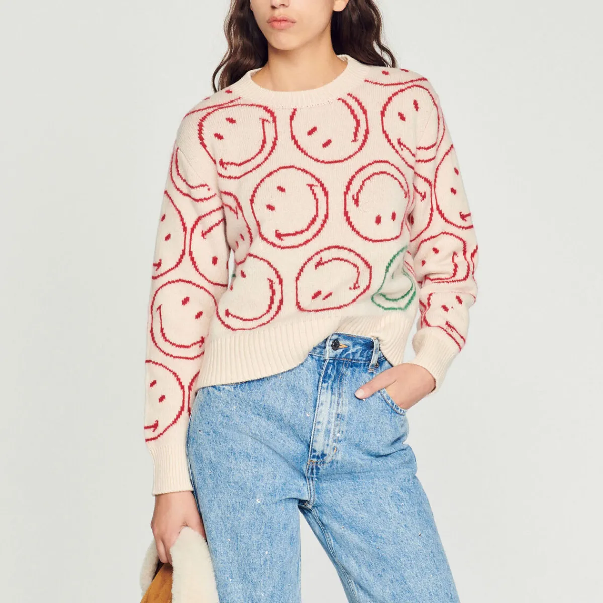 Hot Smiley Sweater Women Sweaters & Cardigans