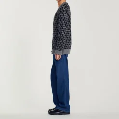 Online Square Cross Cardigan Men Sweaters & Cardigans