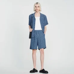 Best Sale Square Cross Printed Shorts Men Pants & Shorts