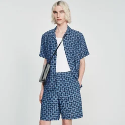 Best Sale Square Cross Printed Shorts Men Pants & Shorts