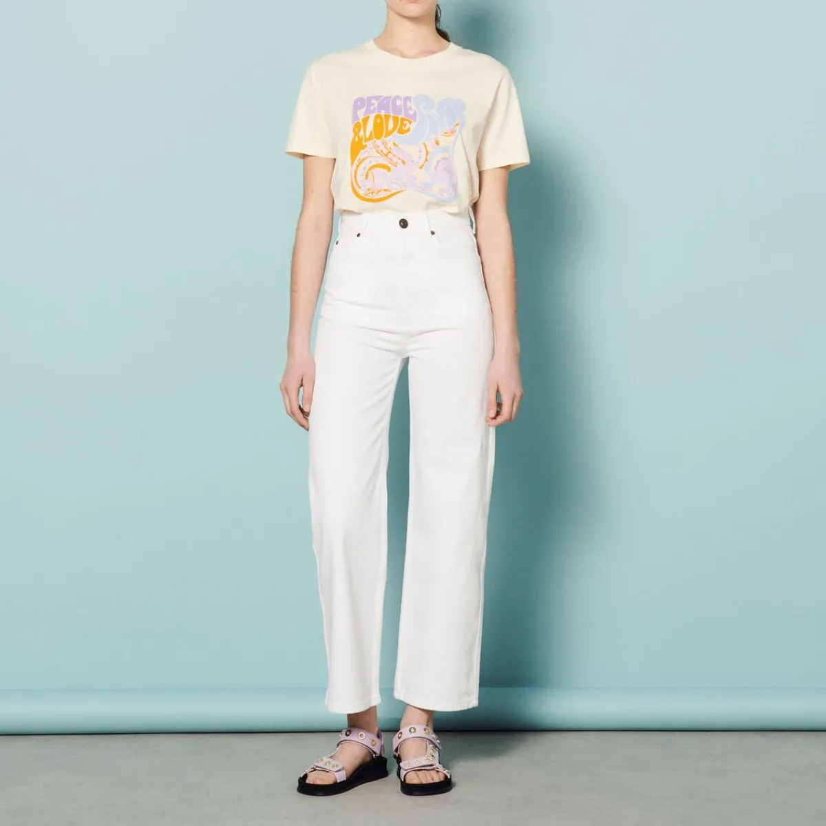 Best Sale Straight-Cut Jeans Women Jeans