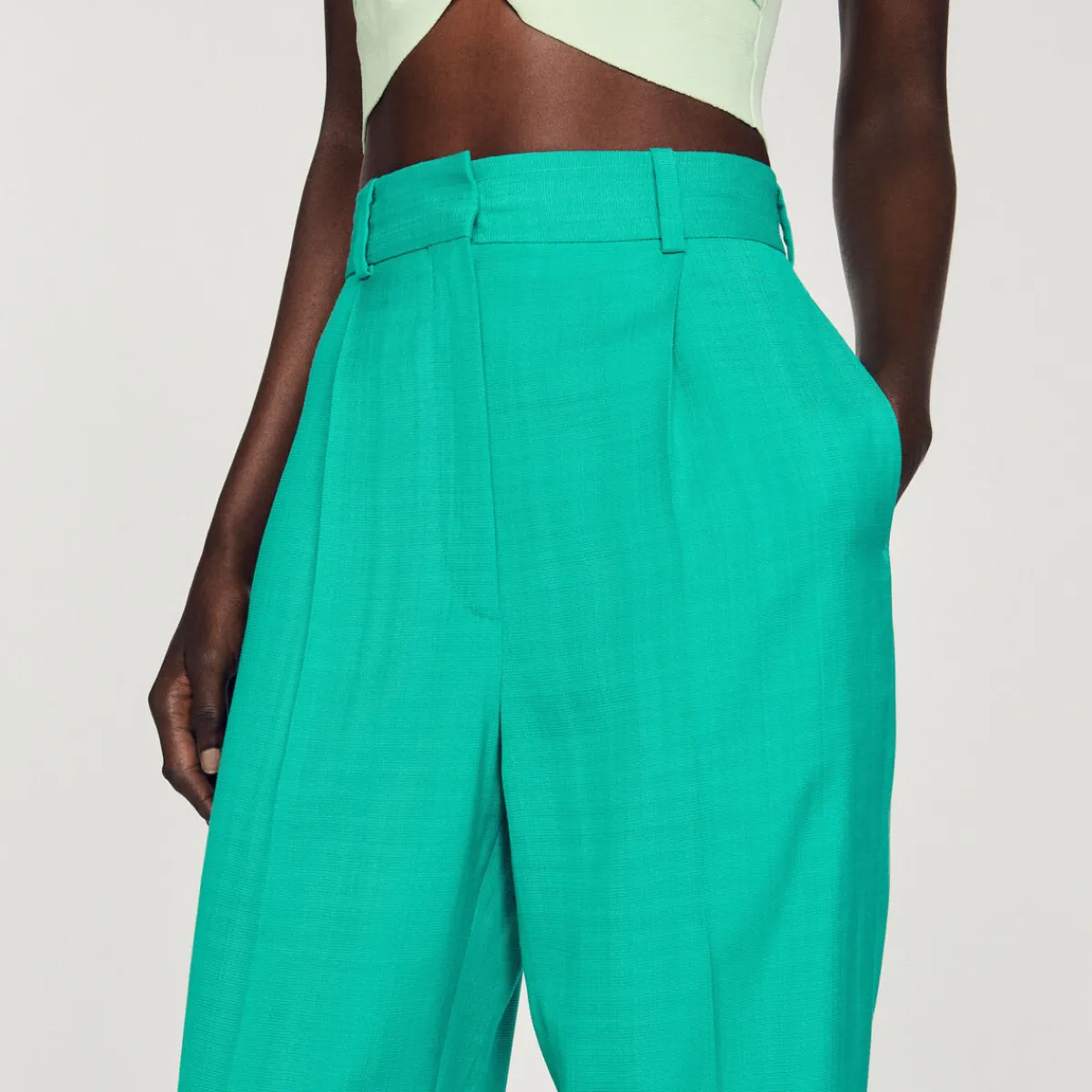 Sale Straight-Leg Pants Women Matching Sets