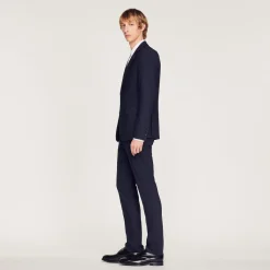 Flash Sale Stretch Wool Suit Jacket Men Suits & Blazers