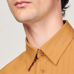 Store Striped Flowing Shirt Men Shirts