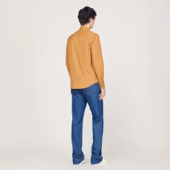 Store Striped Flowing Shirt Men Shirts
