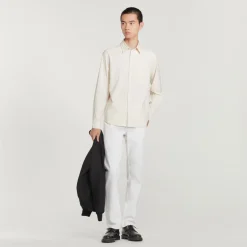 Fashion Striped Flowing Shirt Men Shirts