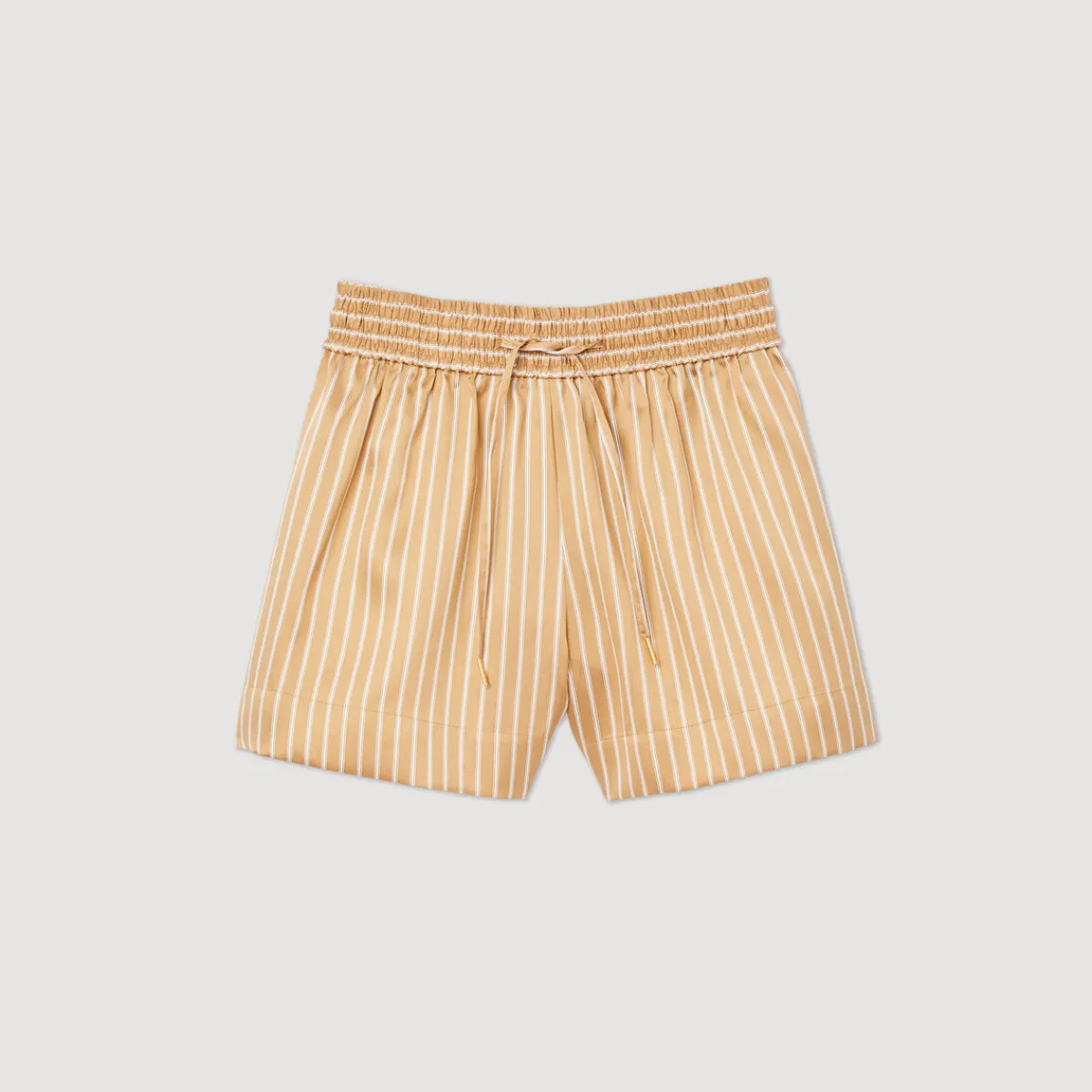 Hot Striped Loose-Fitting Shorts Women Matching Sets