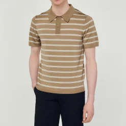 Discount Striped Polo Shirt Men T-Shirts & Polos