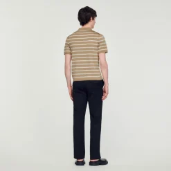 Discount Striped Polo Shirt Men T-Shirts & Polos