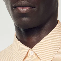 Store Striped Shirt Men Shirts