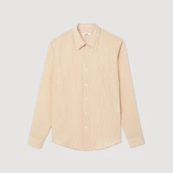 Store Striped Shirt Men Shirts