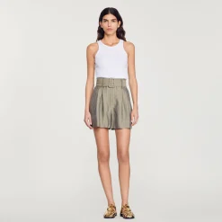 Cheap Striped Shorts Women Matching Sets