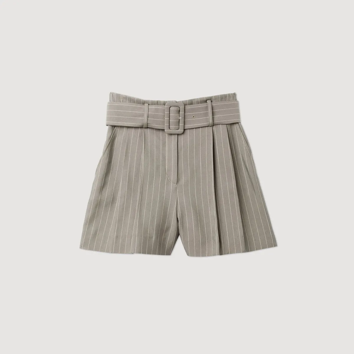 Cheap Striped Shorts Women Matching Sets