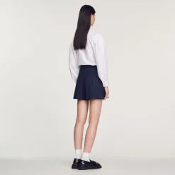 Cheap Striped Tailored Shorts Women Matching Sets