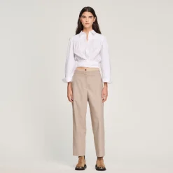 Cheap Stripy Pants Women Pants & Shorts