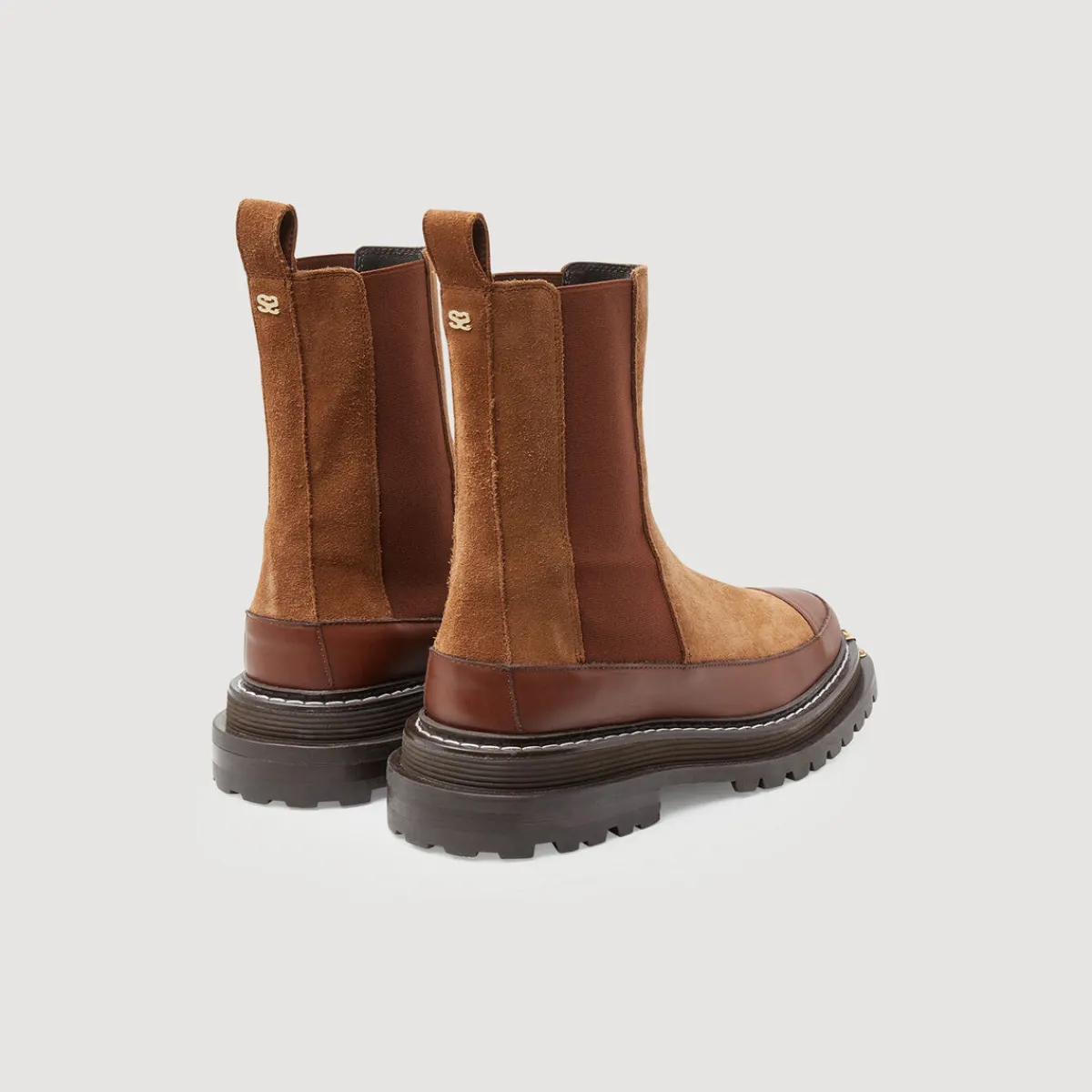 Sale Suede Leather Chelsea Boots Women Boots