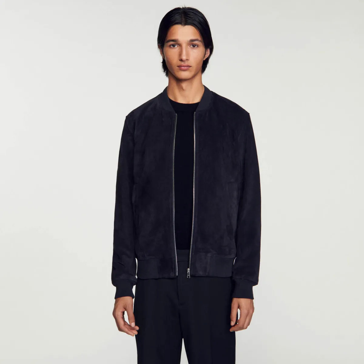 Sale Suede Leather Jacket Men Jackets