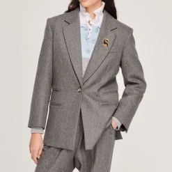 Outlet Tailored Jacket Women Matching Sets