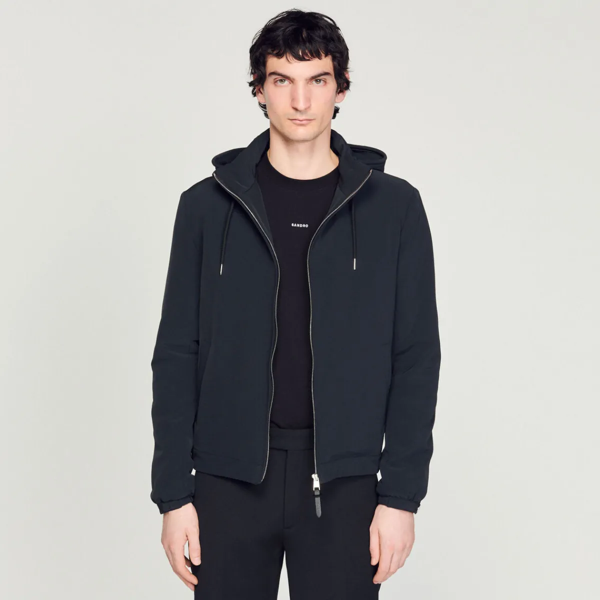Discount Technical Fabric Jacket Men Jackets