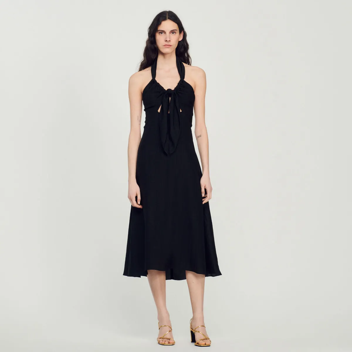 Best Tied Backless Dress Women Dresses