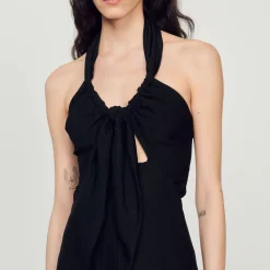 Best Tied Backless Dress Women Dresses