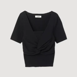 Outlet Tied Cropped Sweater Women Sweaters & Cardigans